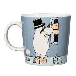 Arabia Mummikopp Mummipappa Grå 30cl<MOOMIN ARABIA