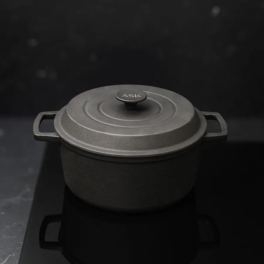 Malm Støpejernsgryte Uten Emalje 4,2L<ASK Best