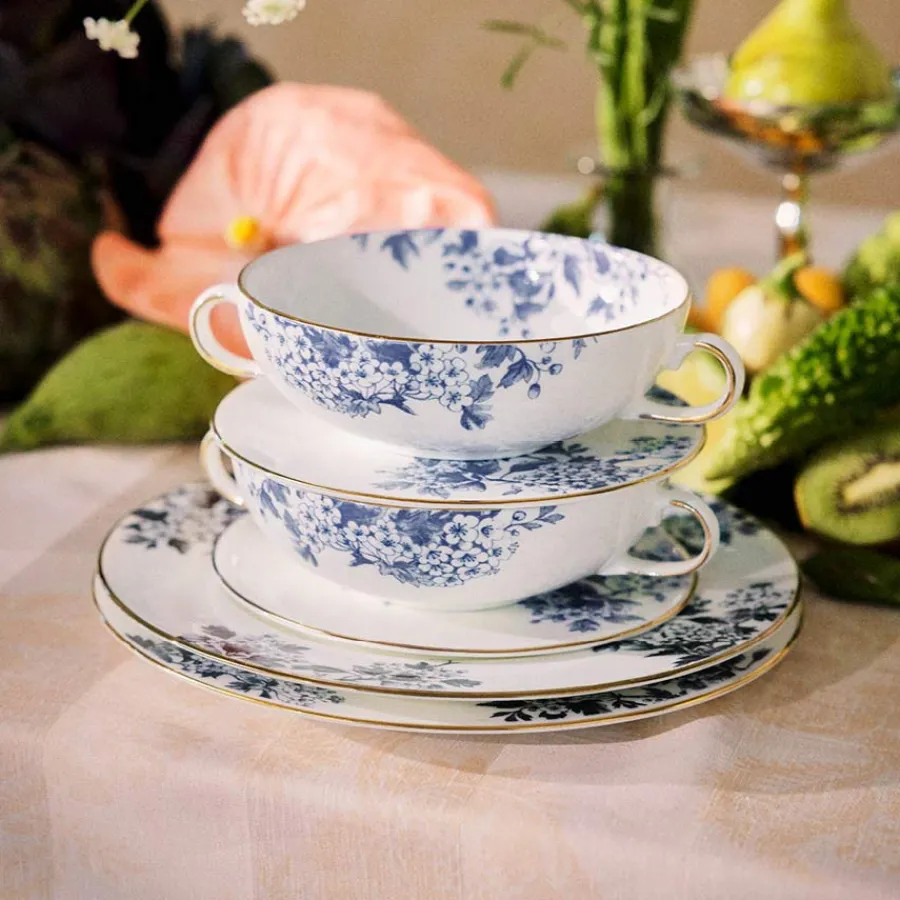 ByTimo Suppekopp 40cl Blå<PORSGRUNDS PORSELÆNSFABRIK Hot