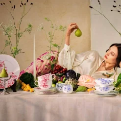 ByTimo Suppekopp 40cl Blå<PORSGRUNDS PORSELÆNSFABRIK Hot