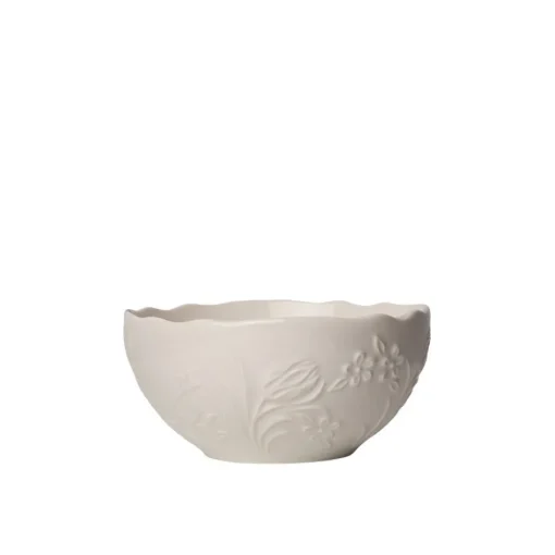 Botanisk Bolle 16cm Hvit<CHRISTIANIA 1739 Clearance
