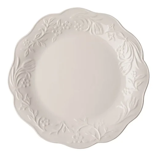 Botanisk Tallerken 26 cm Hvit<CHRISTIANIA 1739 Discount