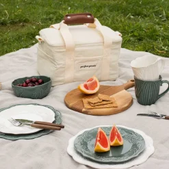 Botanisk Tallerken 21cm Grønn<CHRISTIANIA 1739 Discount
