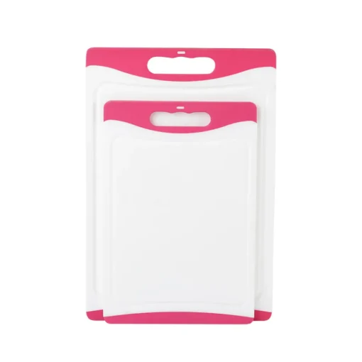 Kitchenline Skjærebrett Antibakteriell 2pk Rosa<CHRISTIANIA 1739 Online