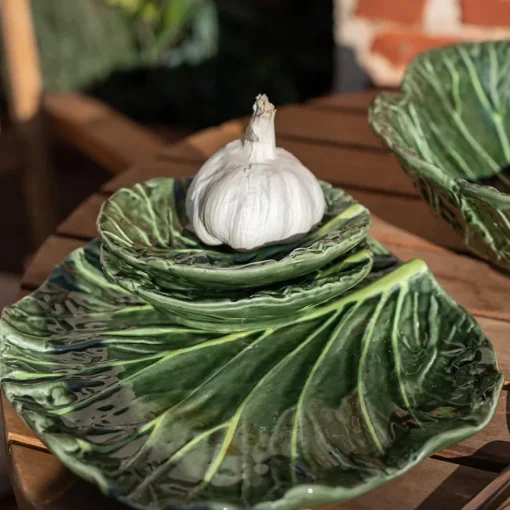 Christiania 1739 Leaf Porselensfat 20,5cm<SEASONS Sale