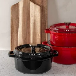 Støpejernsgryte 5L Rød<CHRISTIANIA 1739 New