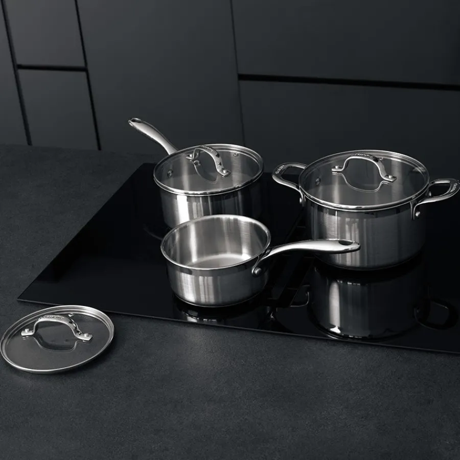 Premium Grytesett 3 Gryter U/Belegg<CLASSICPRO