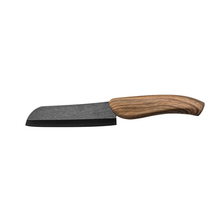 De Cuisson Woods Santoku Kniv Sort Knivblad 12cm<PORSGRUNDS PORSELÆNSFABRIK