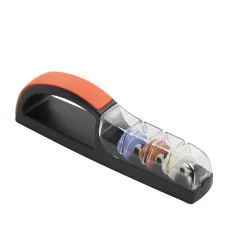 MinoSharp Knivsliper med 3 Hjul Rød/Svart<GLOBAL New