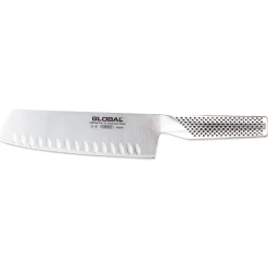 Grønnsakskniv Hulslipt 18cm<GLOBAL New