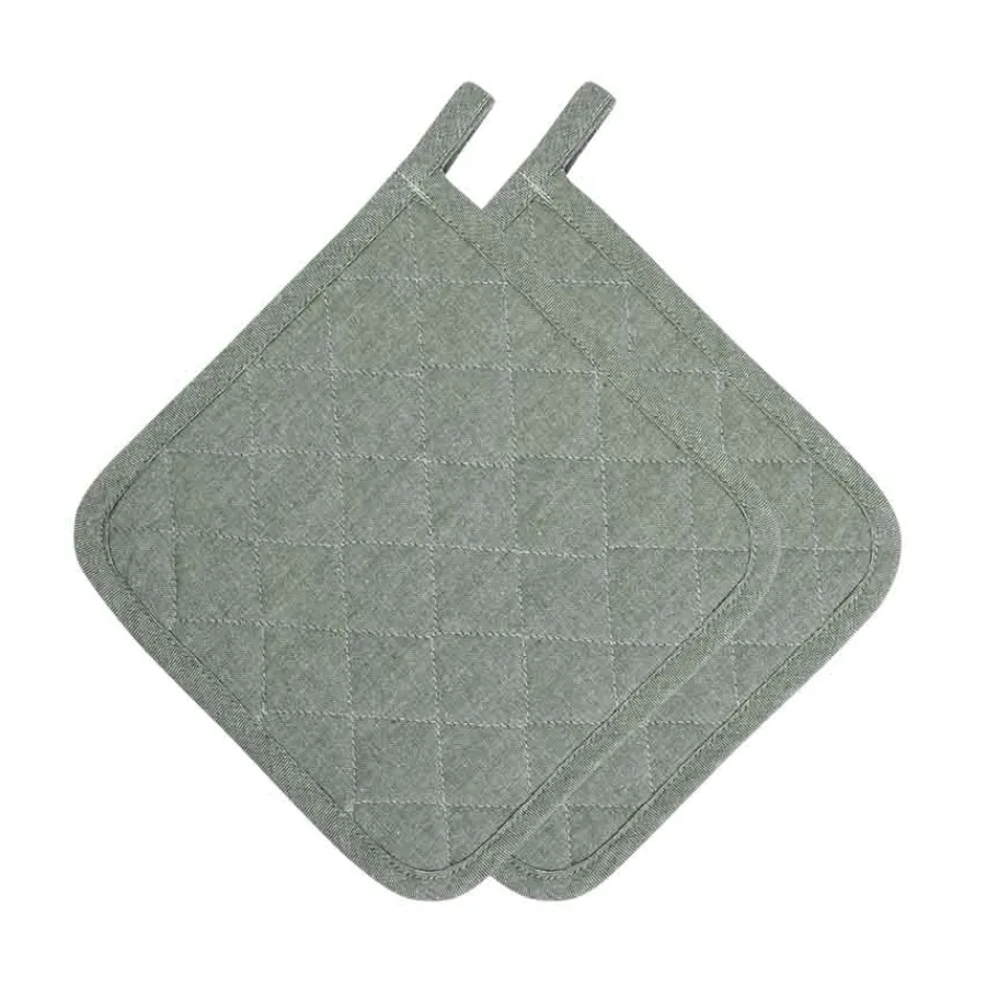 Gryteklut Grønn 2pk 22x22cm Eco<CHRISTIANIA 1739