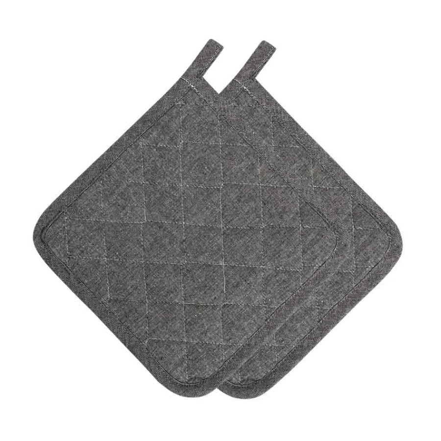 Gryteklut Sort 2pk 22x22cm Eco<CHRISTIANIA 1739 Best