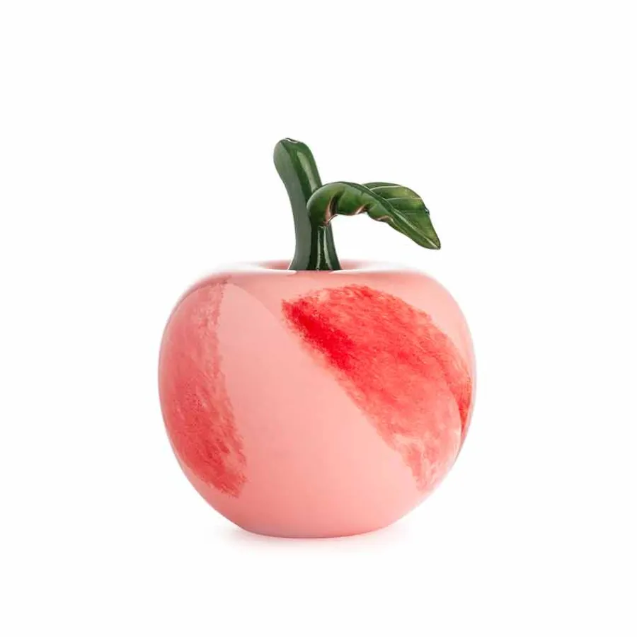 Glassverk Rød 15,5cm<HADELAND GLASSVERK Clearance