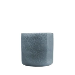Ingrid Vase 185mm Mørk Grå<HADELAND GLASSVERK