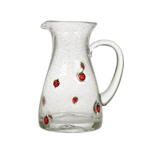 Jordbær Mugge 1,1 L<HADELAND GLASSVERK Discount