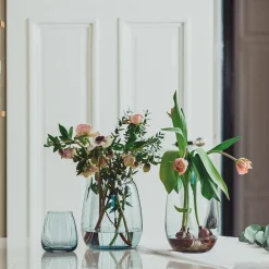 Siccori Vase 11cm Himmelblå<HADELAND GLASSVERK Online