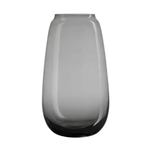 Siccori Vase 26cm Røkgrå<HADELAND GLASSVERK