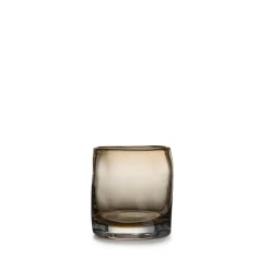Sine Lyslykt 12,5 cm Kakao<HADELAND GLASSVERK Outlet