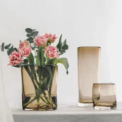 Sine Lyslykt 12,5 cm Kakao<HADELAND GLASSVERK Outlet