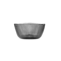 Siri Bolle 13cm Røkgrå 4pk<HADELAND GLASSVERK