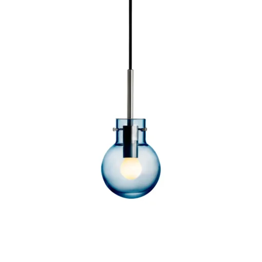 Stålblå Taklampe<HADELAND GLASSVERK Clearance