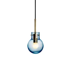 Stålblå Taklampe<HADELAND GLASSVERK Clearance