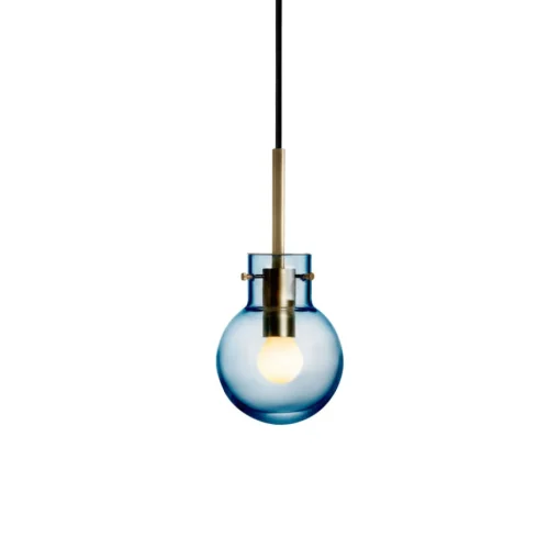 Stålblå Taklampe<HADELAND GLASSVERK Clearance
