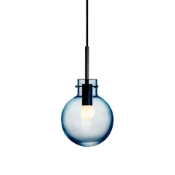 Stålblå Taklampe<HADELAND GLASSVERK Clearance