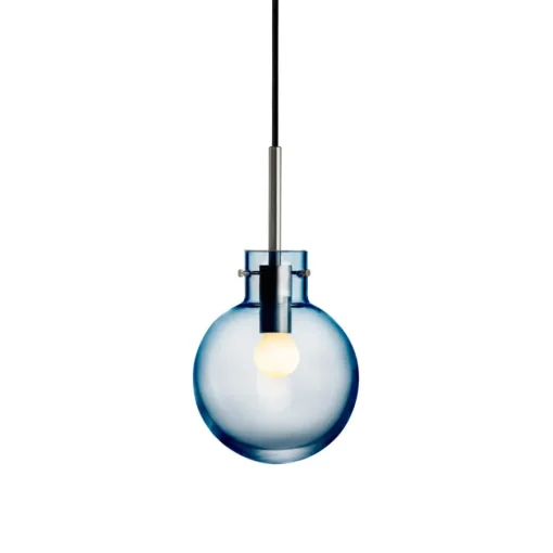 Stålblå Taklampe<HADELAND GLASSVERK Clearance