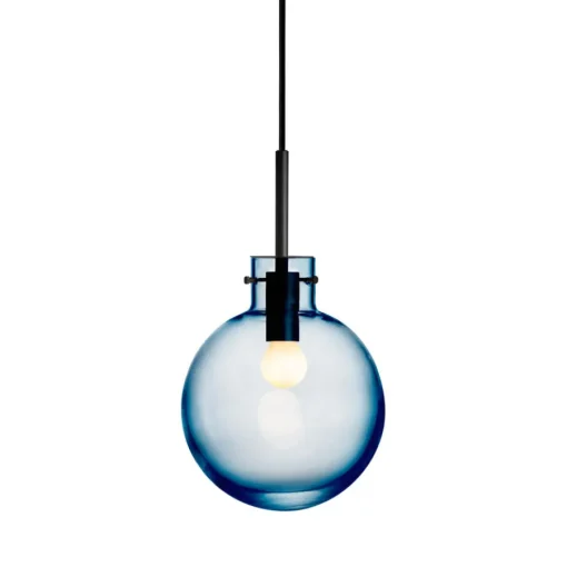 Stålblå Taklampe<HADELAND GLASSVERK Clearance