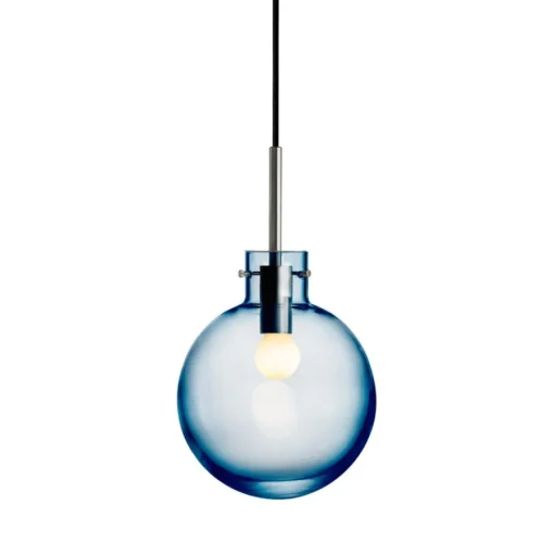 Stålblå Taklampe<HADELAND GLASSVERK Clearance
