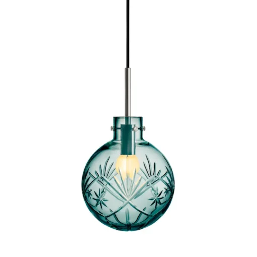 Taklampe Finn Blågrønn<HADELAND GLASSVERK