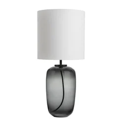 Vega Bordlampe Røkgrå<HADELAND GLASSVERK New