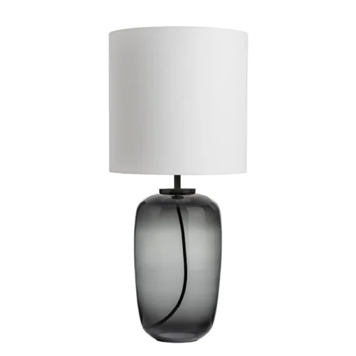 Vega Bordlampe Røkgrå<HADELAND GLASSVERK New