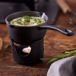 Sausevarmersett 12cm Støpejern Svart<HOLM Online