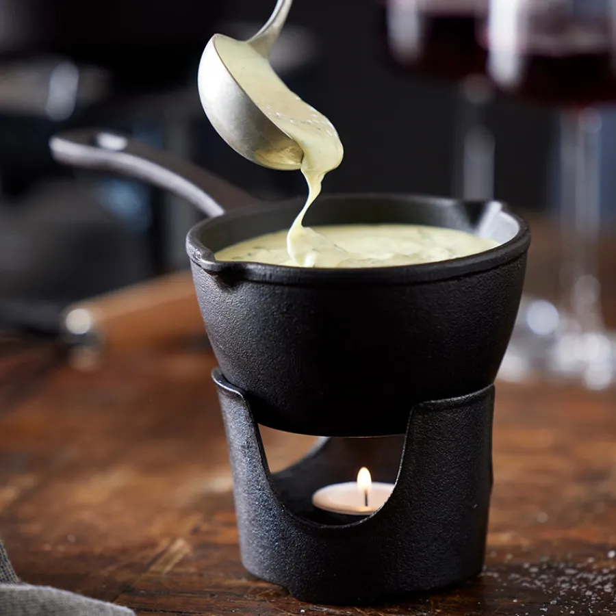 Sausevarmersett 12cm Støpejern Svart<HOLM Online