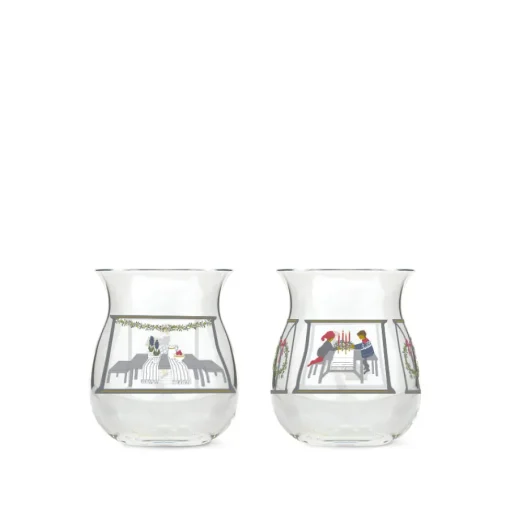 Homegaard Christmas Julelyslykter 2024 7,5cm 2pk<HOLMEGAARD Online