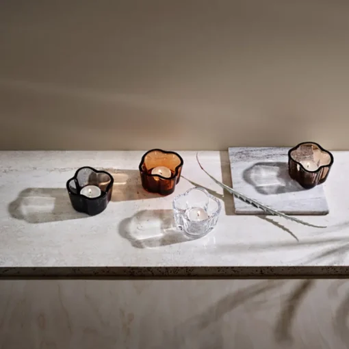 Alvar Aalto Telysholder 60 mm Grå<IITTALA Online