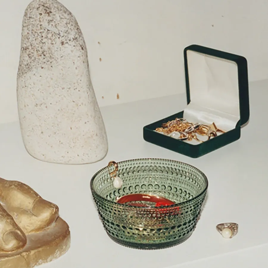 Kastehelmi Skål 23cl Furugrønn<IITTALA Online