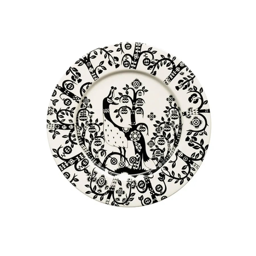 Taika Tallerken 22cm Sort<IITTALA Online
