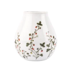 Jordbæreng Vase 19 cm<PORSGRUNDS PORSELÆNSFABRIK