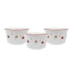 Juletid Skåler 3pk<CHRISTIANIA 1739 Hot