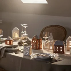 Kähler Gingerbread Lyshus Medium Brun<KÄHLER DESIGN Outlet