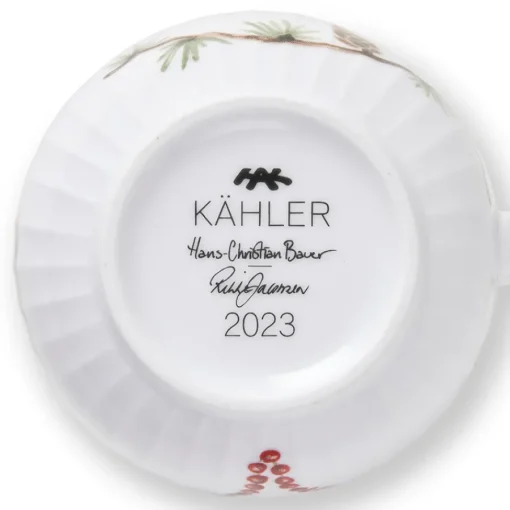 Kãhler Hammershøi Jul Julekrus 2023 33 cl Hvit<KÄHLER DESIGN Online