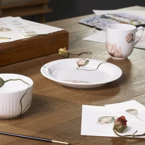 Kähler Hammershøi Poppy Tallerken 22cm<KÄHLER DESIGN