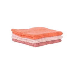 Klut Fersken Mix Bomull 25x25cm 3pk<CHRISTIANIA 1739 Best