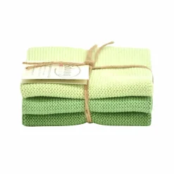 KLUT STØVET GRØNN KOMBI 25CM X 25CM -KLUTKOMBINASJ<SOLWANG Sale