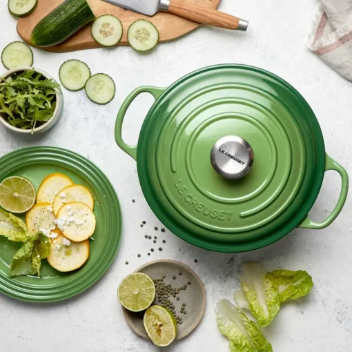 Støpejernsgryte 4,2L Bamboo Green<LE CREUSET Clearance