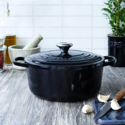 Støpejernsgryte 4,2L/24cm Black<LE CREUSET Online