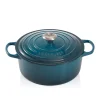 Støpejernsgryte 5,3L/26cm Deep Teal<LE CREUSET Clearance